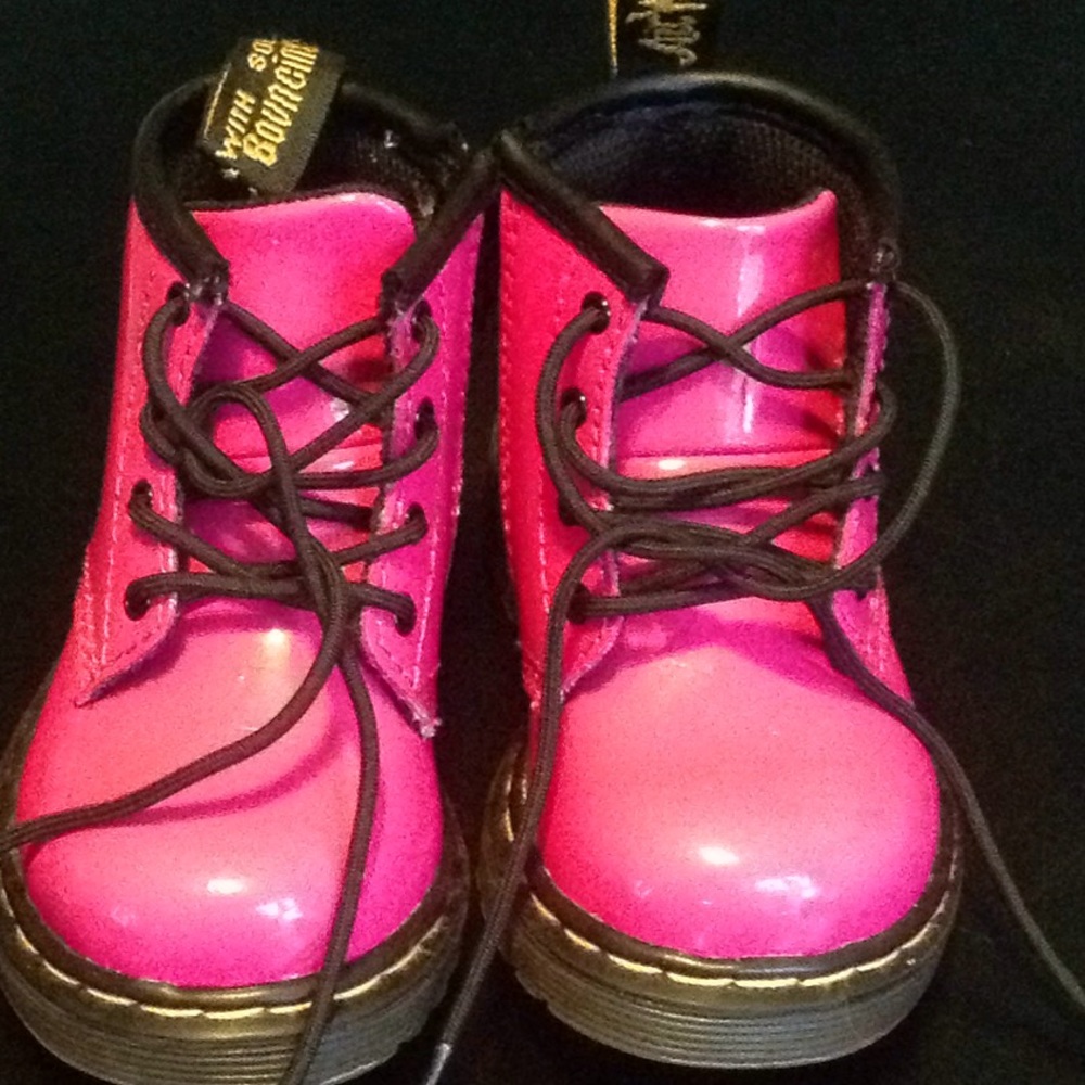Pink boots